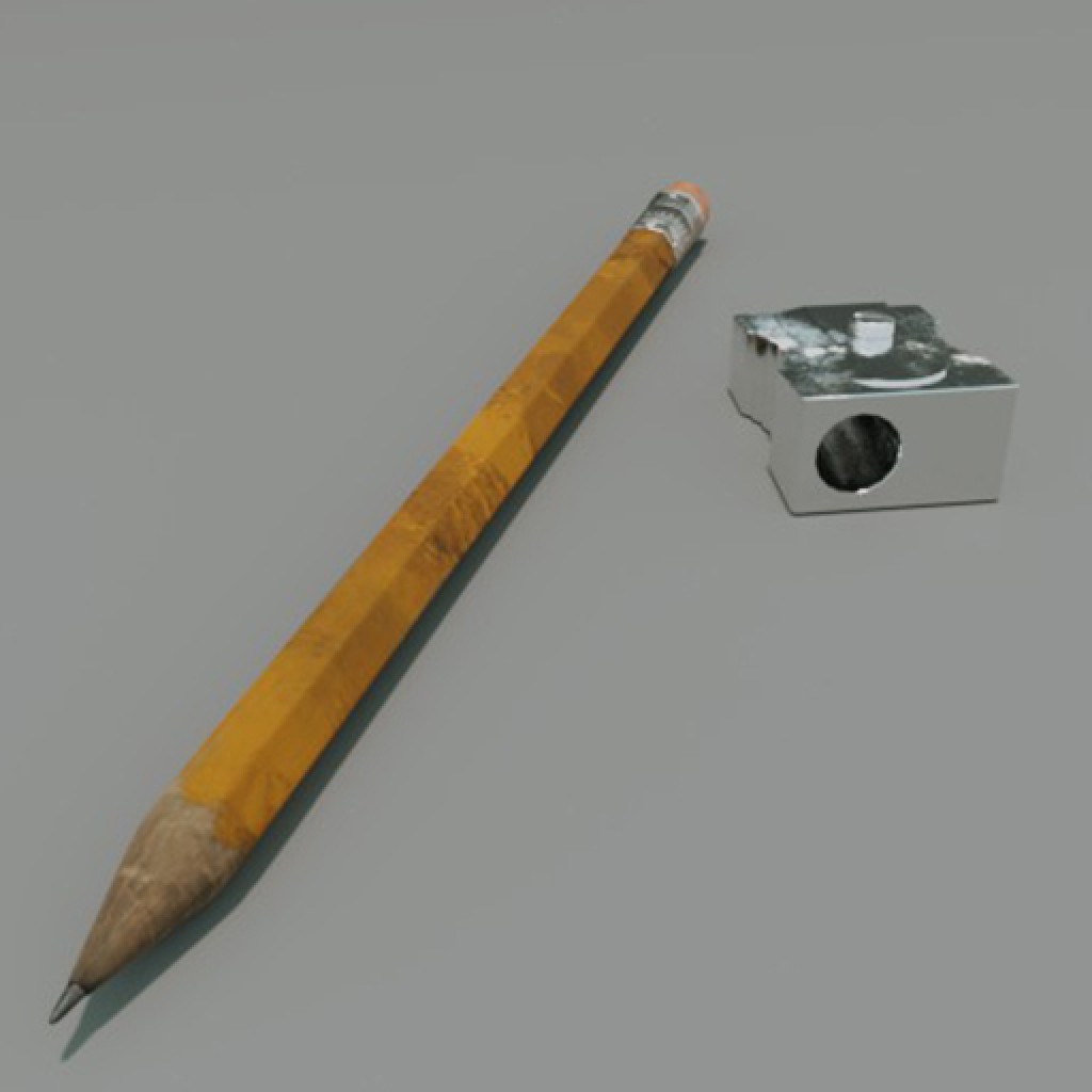 pen and pecilsharpener preview image 1